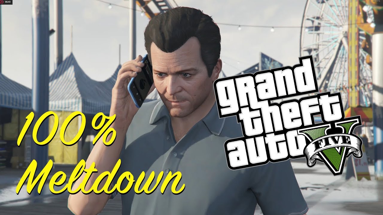 GTA 5 / 100% Completion / Meltdown Mission Gameplay / Walkthrough