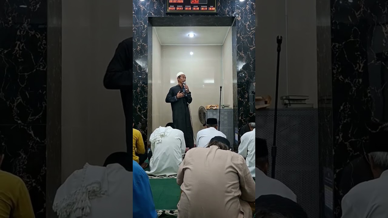Malam ke-3 Taraweh di Mushola Nurul Hakim @MADZNUH 