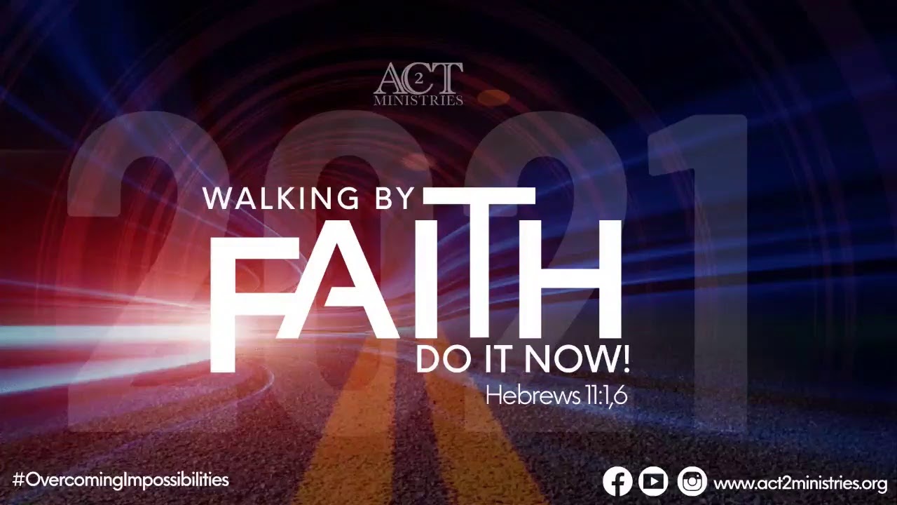 We Walk By Faith Now