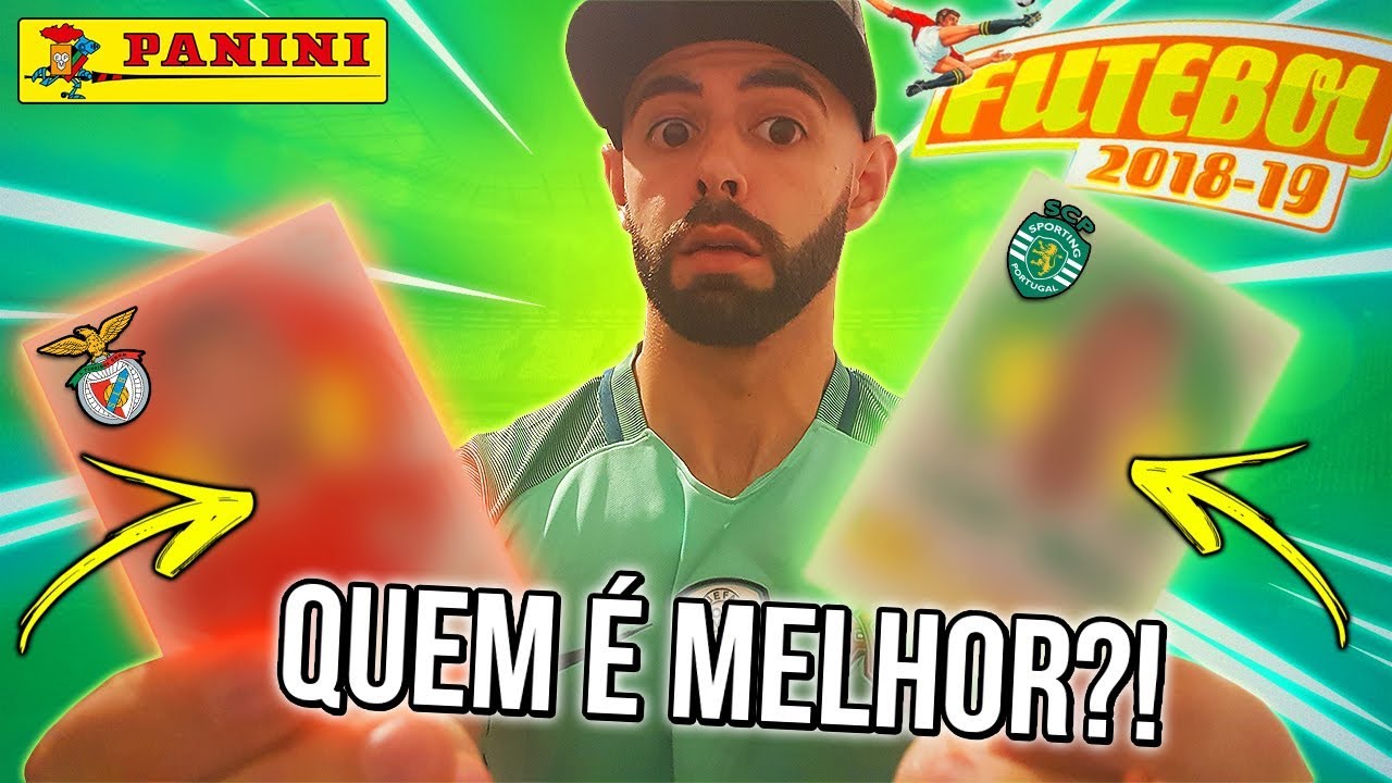 POLÉMICA! 😱 PANINI FUTEBOL 2018/19! ABERTURA 10 SAQUETAS!