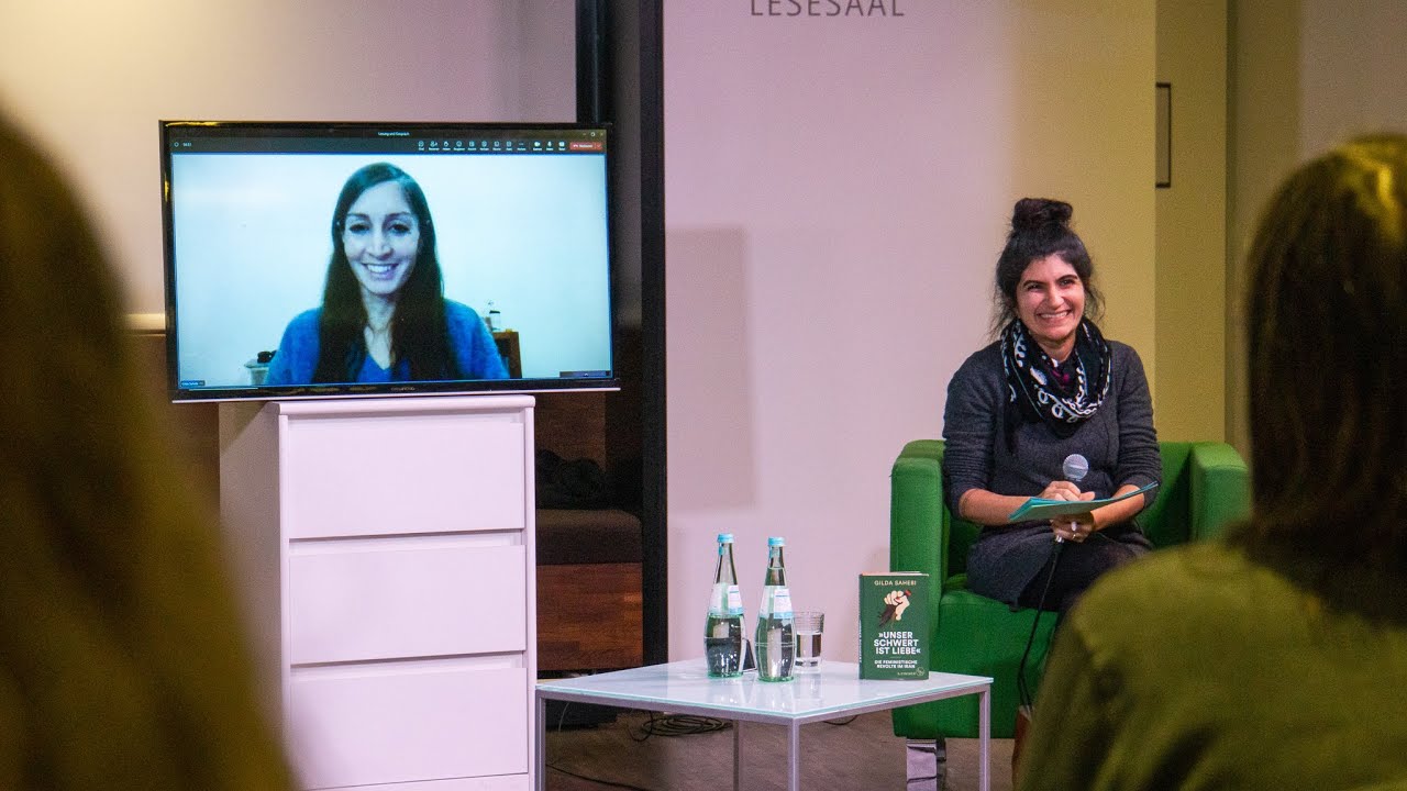 Lesung mit Gilda Sahebi im Gespräch mit Shida Bazyar