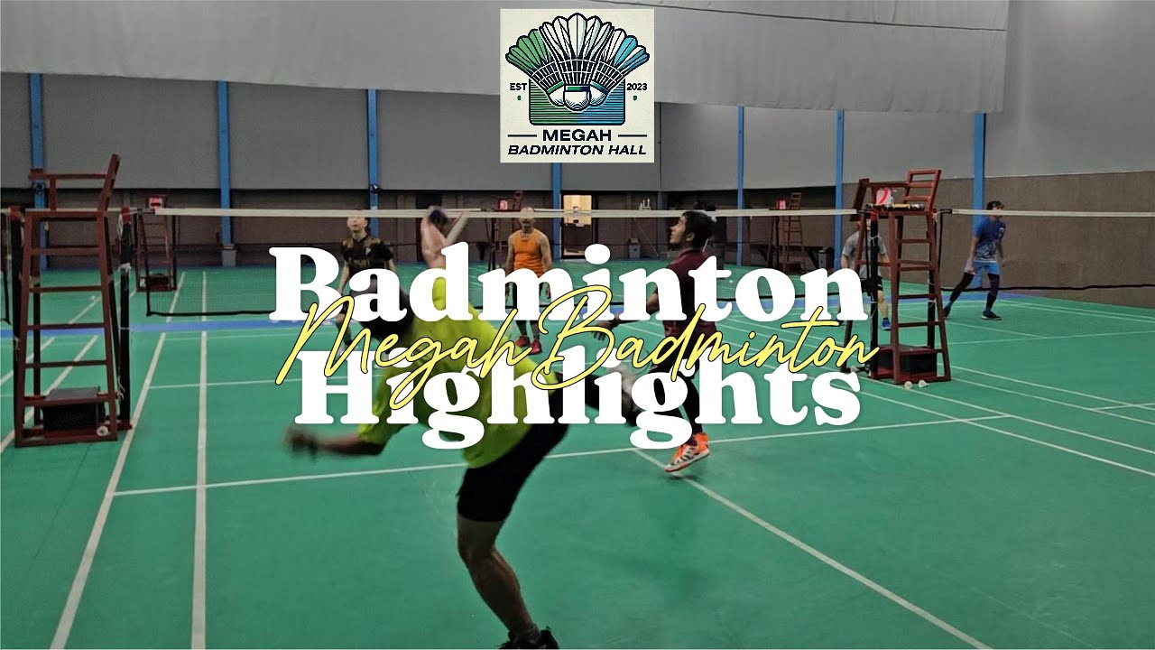 Badminton Tanpa Ampun 😤🏸 | Smash & Refleks Cepat di Megah