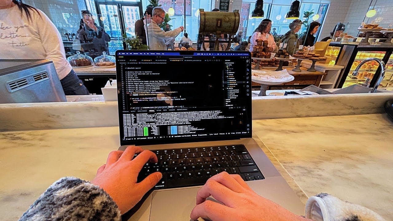Rotina de um Programador Nos EUA Aprendendo Backend 🇺🇸 | Café, Arquitetura Limpa, Refatoraça