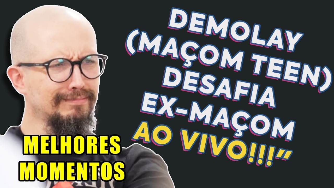EX-MAÇOM É DESAFIADO POR MEMBRO DA ORDEM AO VIVO - PARTE 2