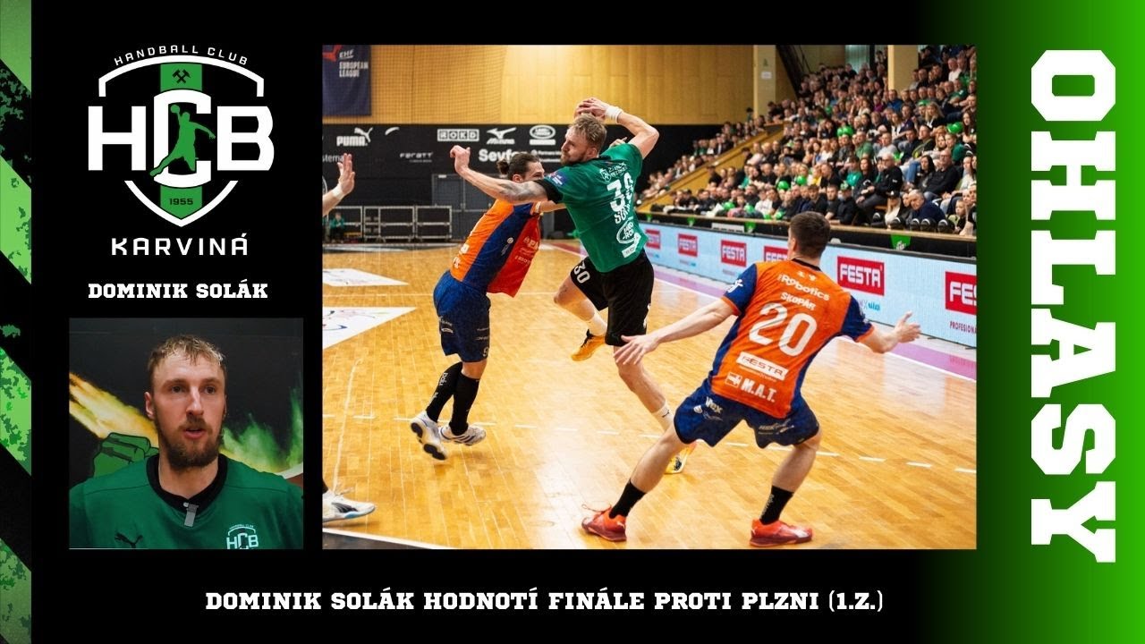 🎙️OHLASY | Dominik Solák hodnotí domácí výhru proti Plzni. (1.Z. FINÁLE)