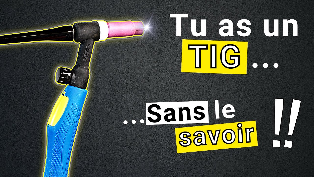 ☑️ Transformer un poste à l'Arc MMA en TiG ! Sans bricolage ! + souder Tig lift