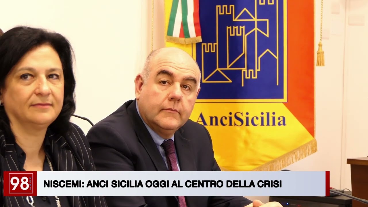 NISCEMI ANCI SICILIA OGGI AL CENTRO DELLA CRISI