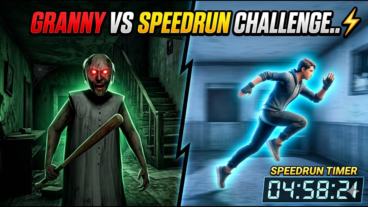 Mrdesiboss  - Granny VS Speedrun Challenge..⚡️