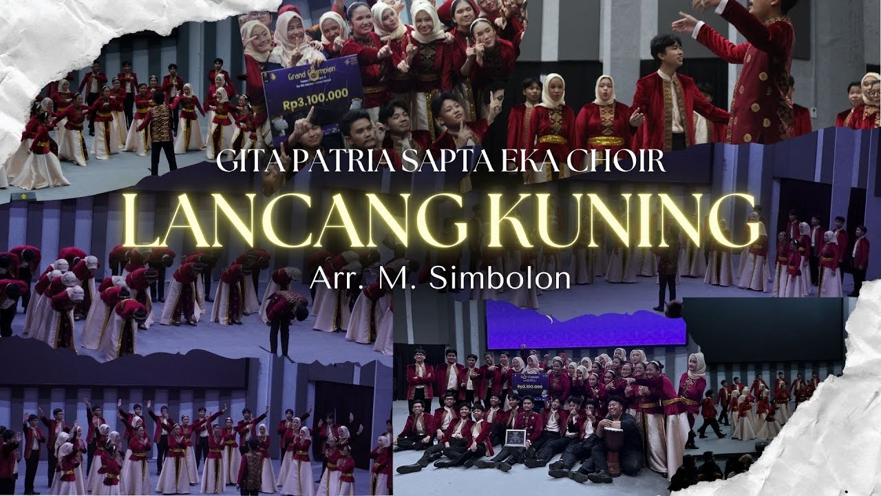 GPS Choir - Lancang Kuning (arr. M. Simbolon)