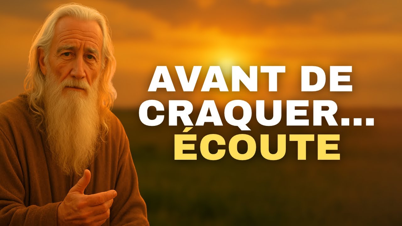 Ce message arrive au moment exact o&ugrave; ton &acirc;me vacille - Dieu te parle maintenant