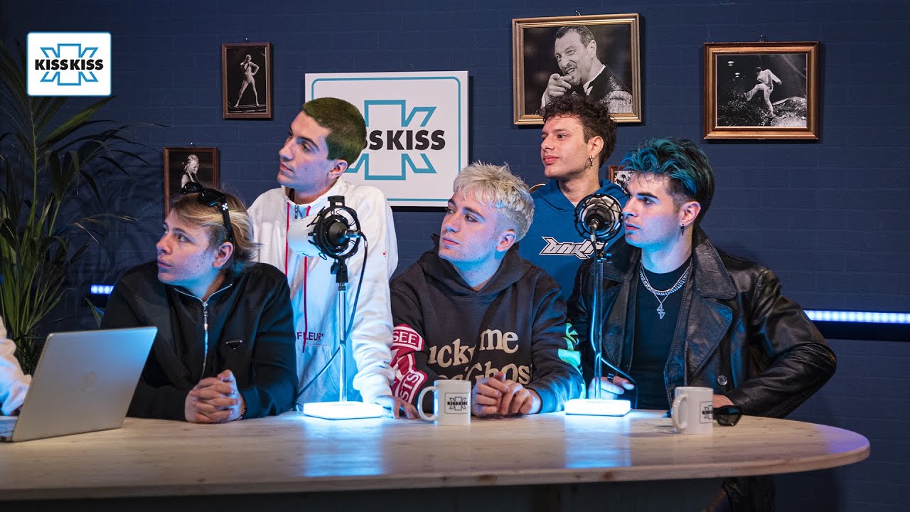 Bnkr44 a Radio Kiss Kiss (Sanremo 2023)