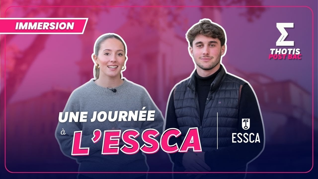 Une journée à l'ESSCA sur le campus d'Aix-en-Provence