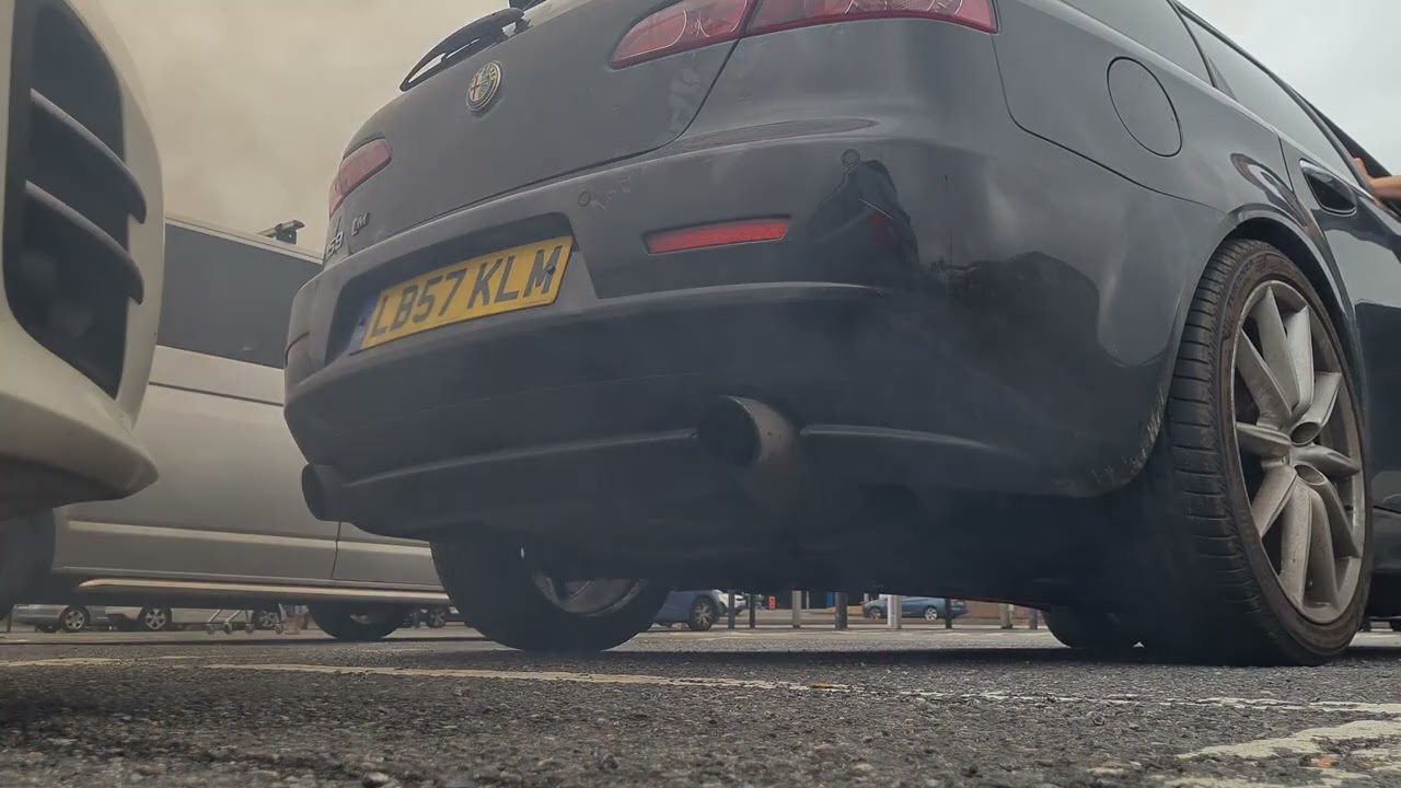 Alfa 159 2.4 JTDM straight piped