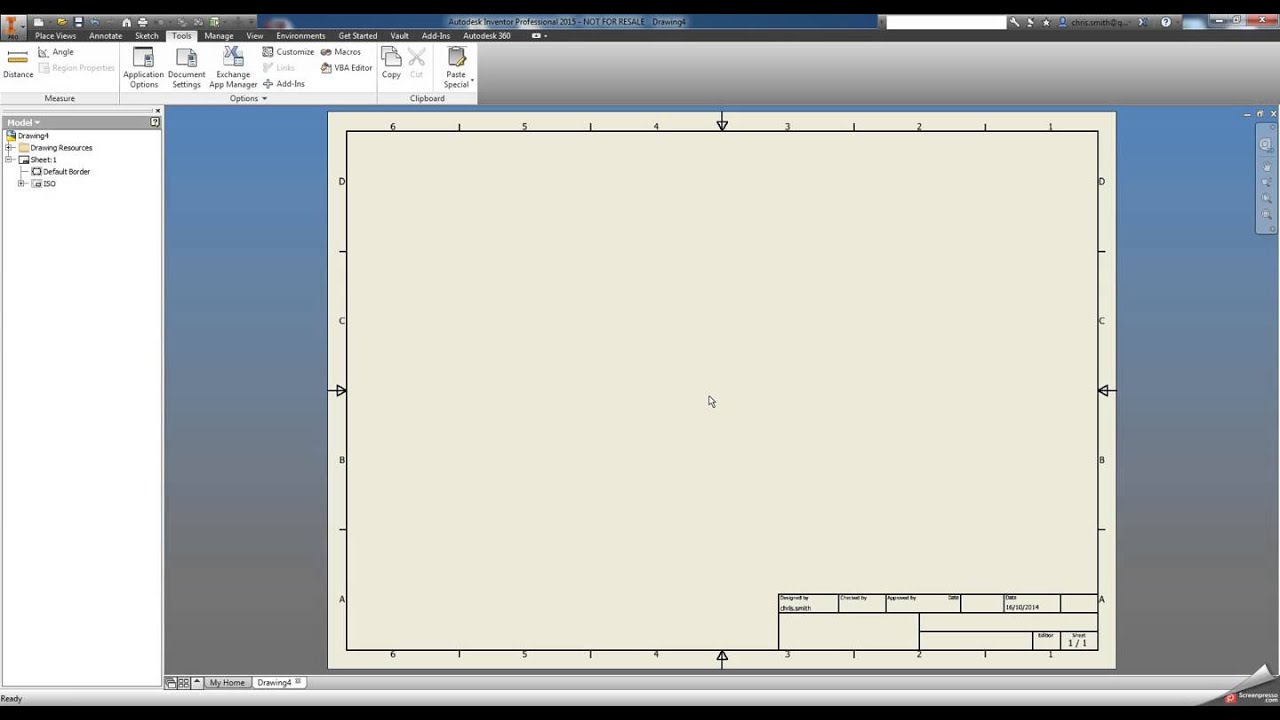 Autodesk Inventor drawing style library error
