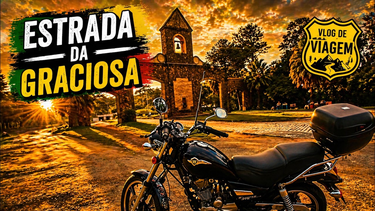 SUBINDO A ESTRADA DA GRACIOSA DE CHOPPER ROAD