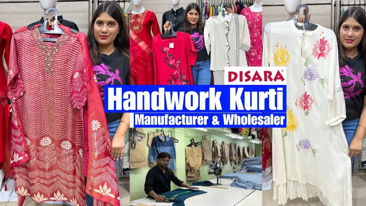 Disara : Handwork Kurti Manufacturer & Wholesaler in Kolkata Barabazar