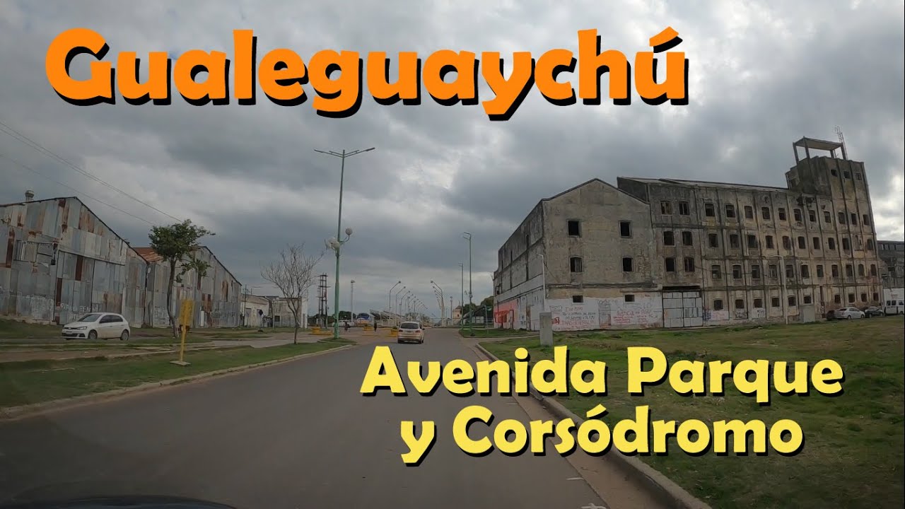 Gualeguaychú - Avenida Parque, Corsódromo y nueva Circunvalación - Driving narrado, Entre Ríos, AR