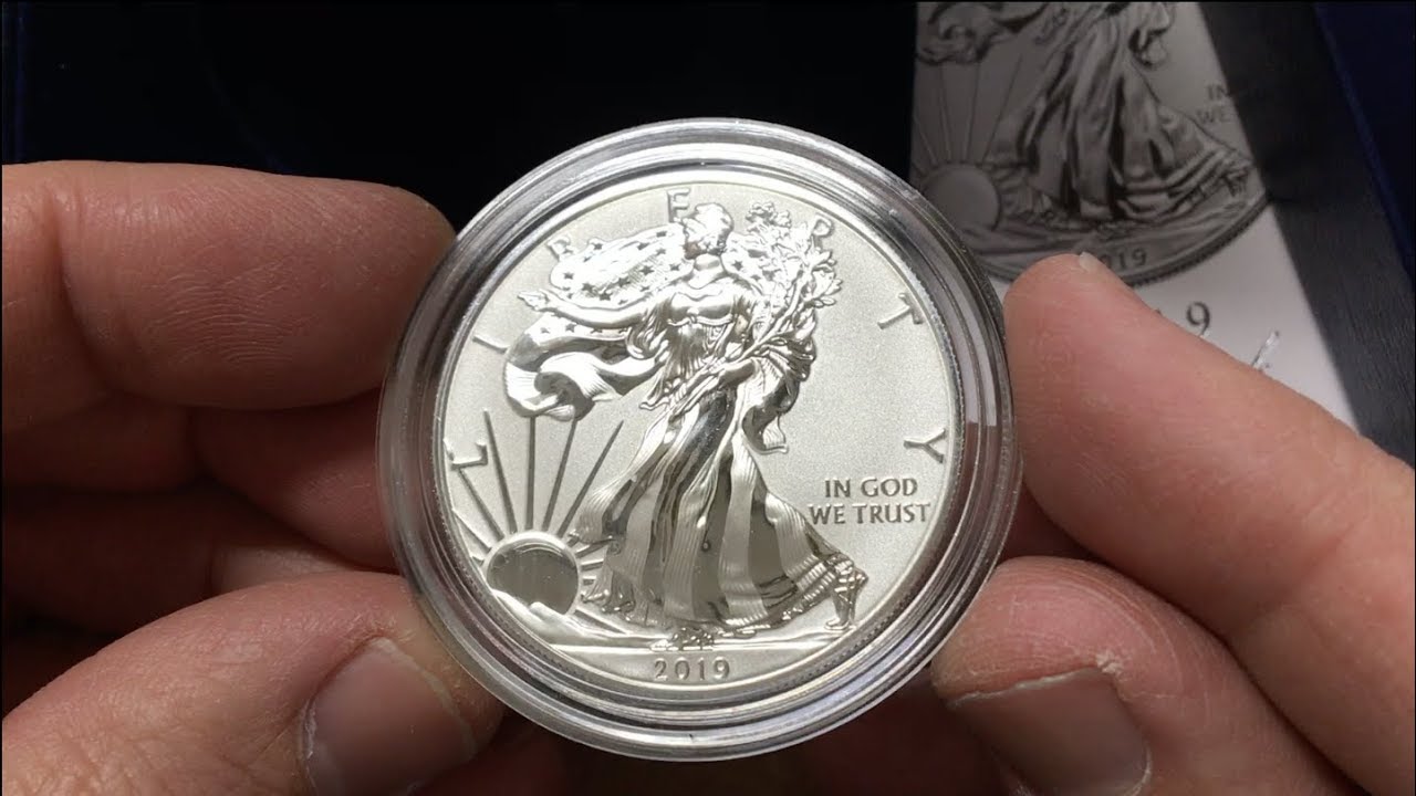 The eagle has landed! 2019-S Enhanced Reverse Proof Silver Eagle open box