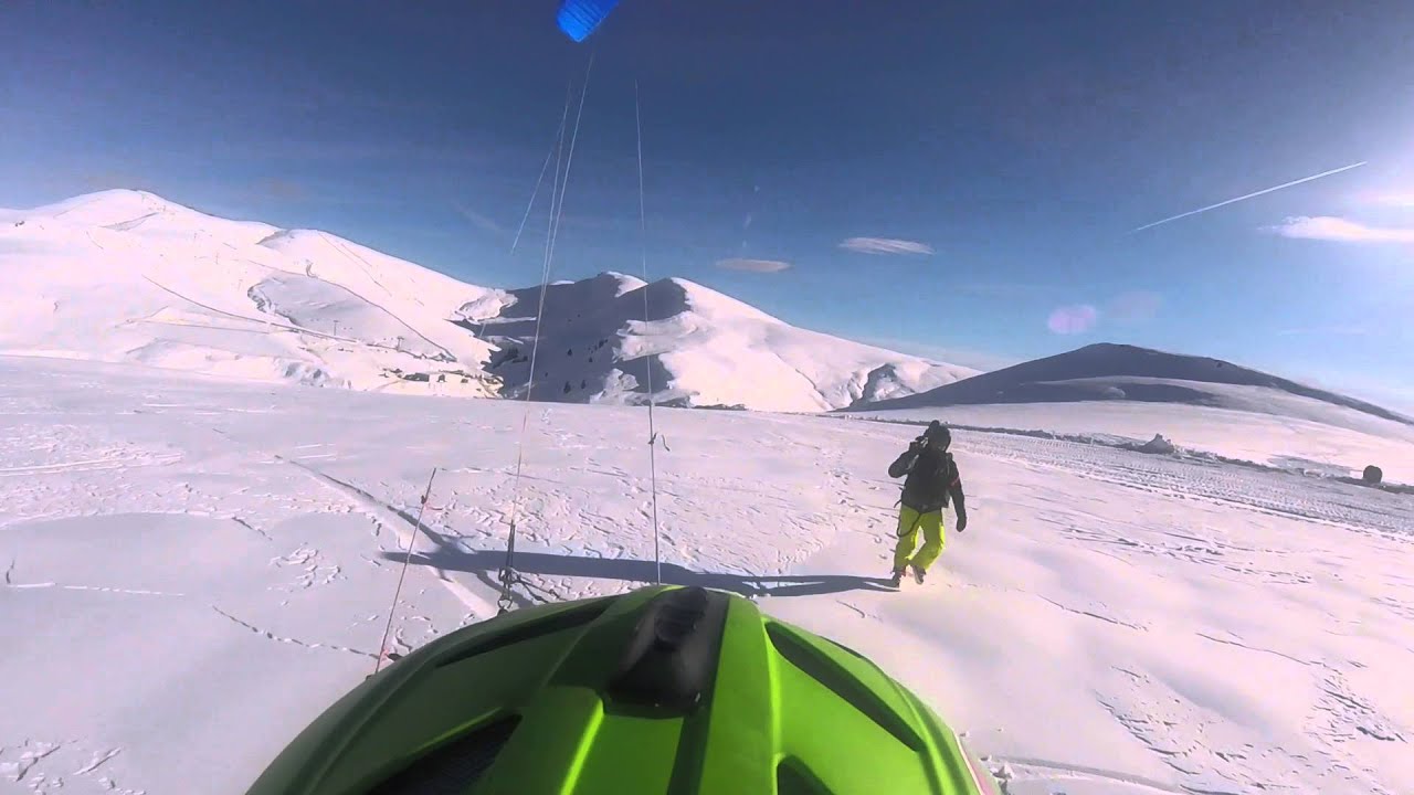Snowkite Sinaia - Cota 2000