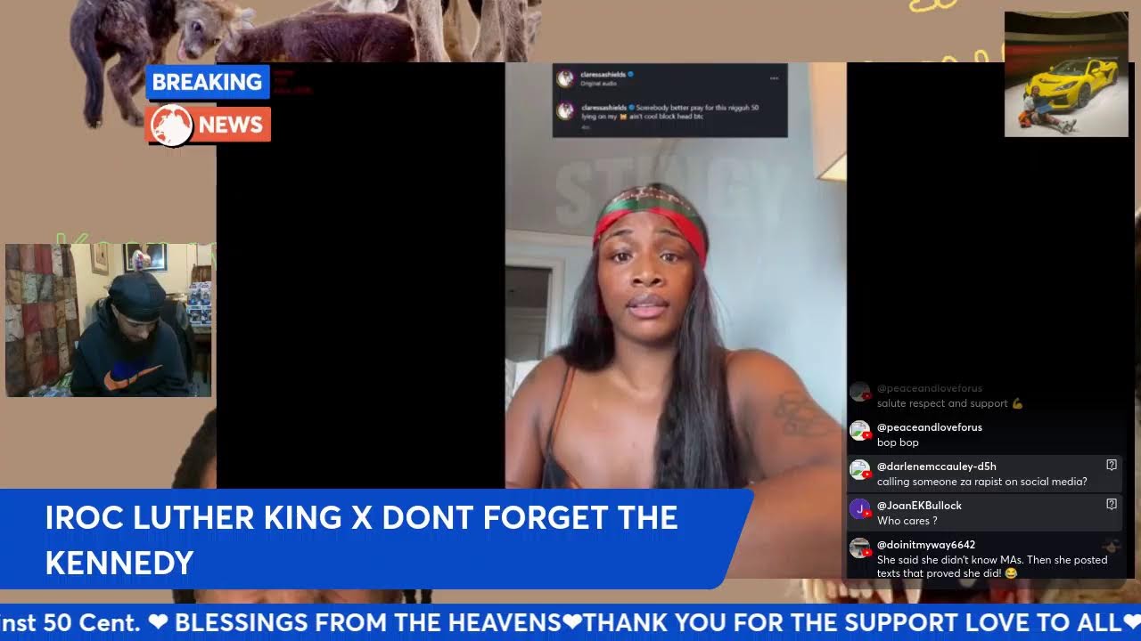 50 CENT SUPER VIOLATE PAPOOSE & CLARESSA SHIELDS RELATIONSHIP💥👿💥CLARESSA THREATEN TO SUE 50 CENT⛓