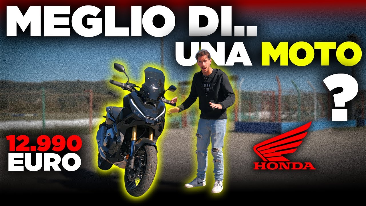 HONDA X-ADV 750 È UN'AMMAZZA SCOOTER e FORSE È... MEGLIO DI UNA MOTO? - TEST IN PISTA