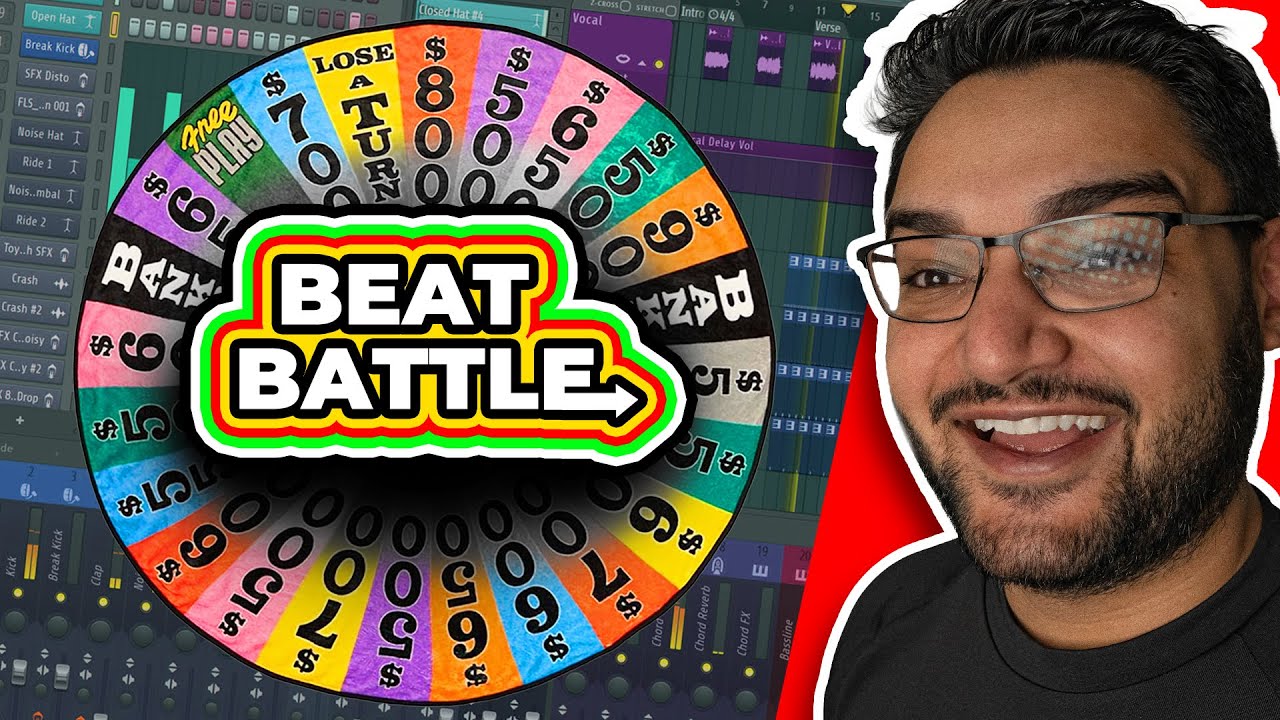 Spin The Challenge Wheel: Music Producer Battle
