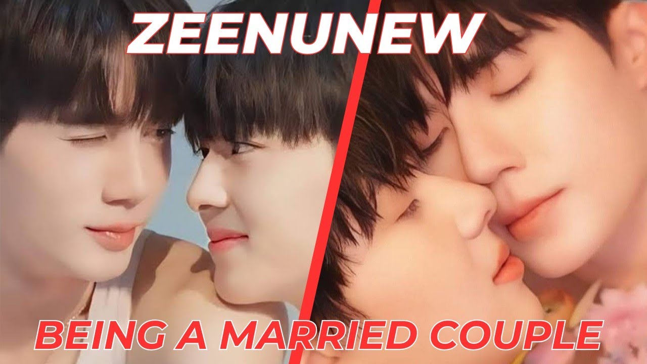 ZeeNunew being a married couple 🥰 Zee and Nunew sweet moments ❤