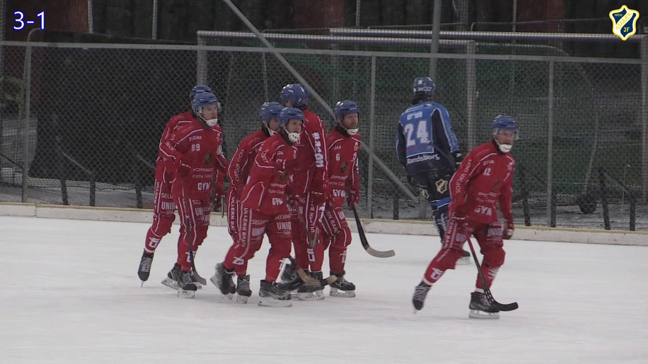 NM Bandy Semifinale nr 3 Herrer Ullern - Stabæk (hele kampen)