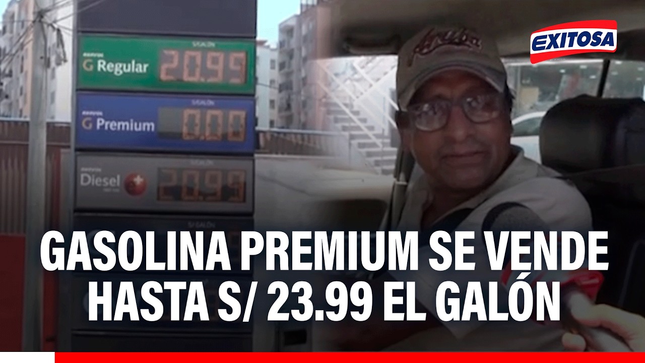 🔴🔵 Gasolina premium se vende hasta S/ 23.99 el galón: Estaciones sin GNV, GLP y gasolina regular