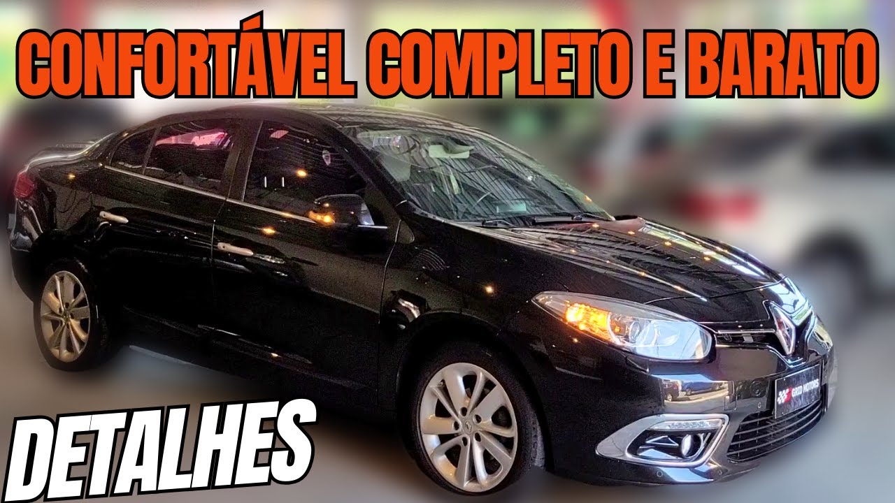 Renault Fluence Privilege 2016 - Sedan bom,  confortável, mais barato e mais equipado que Corolla