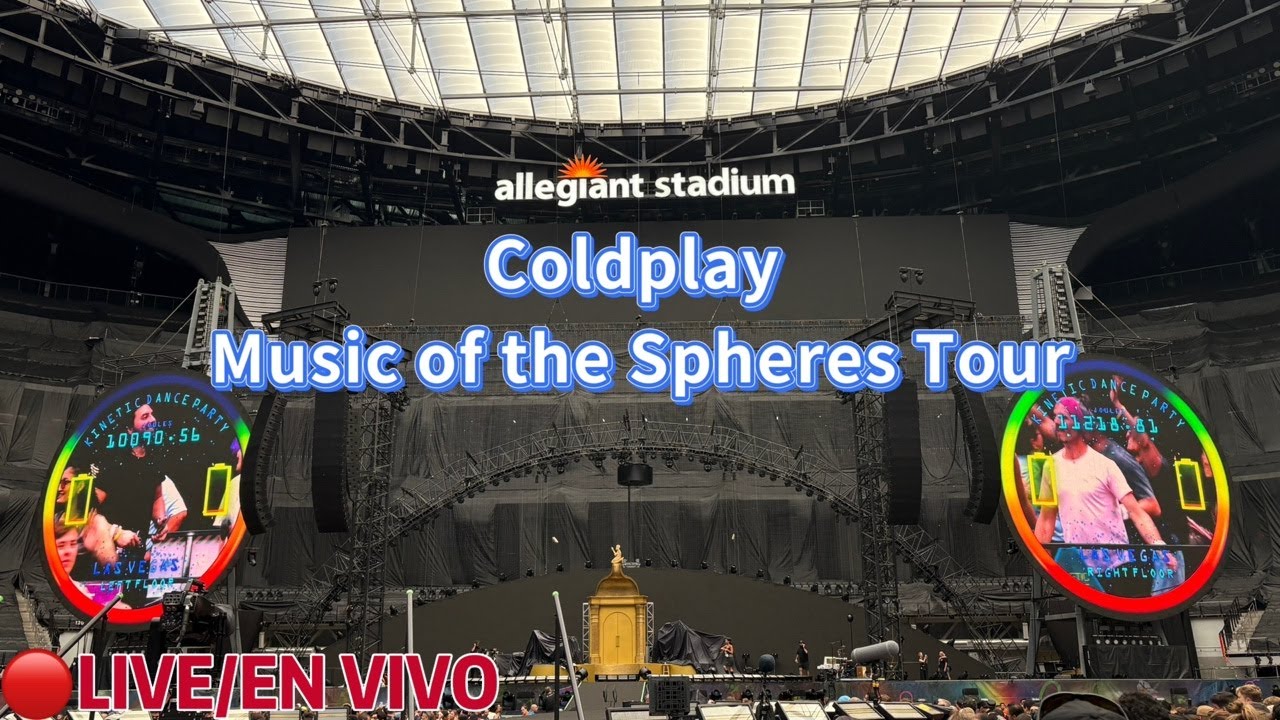 LIVE/EN VIVO: Coldplay Music of the Spheres Tour - Allegiant Stadium Night 1