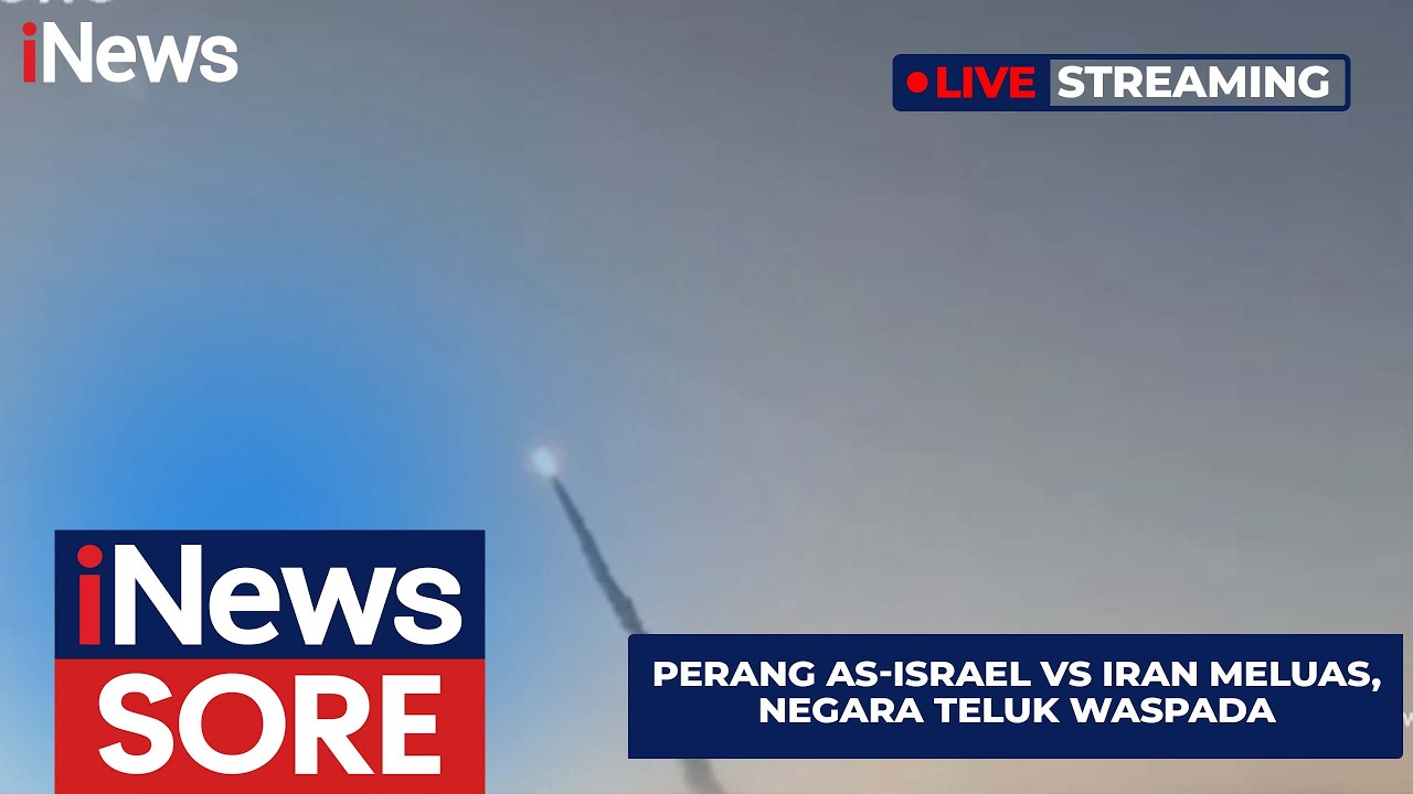 🔴LIVE | Perang AS-Israel Vs Iran Meluas, Negara Teluk Waspada | iNews Sore 6/3