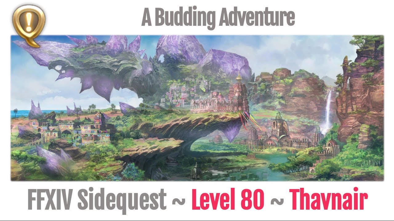 FFXIV A Budding Adventure - Sidequest Thavnair - Endwalker
