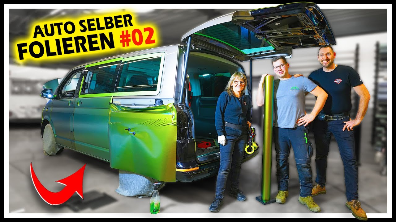 AUTO FOLIEREN #02 - Selber folieren lernen... geht das? | Home Build Solution