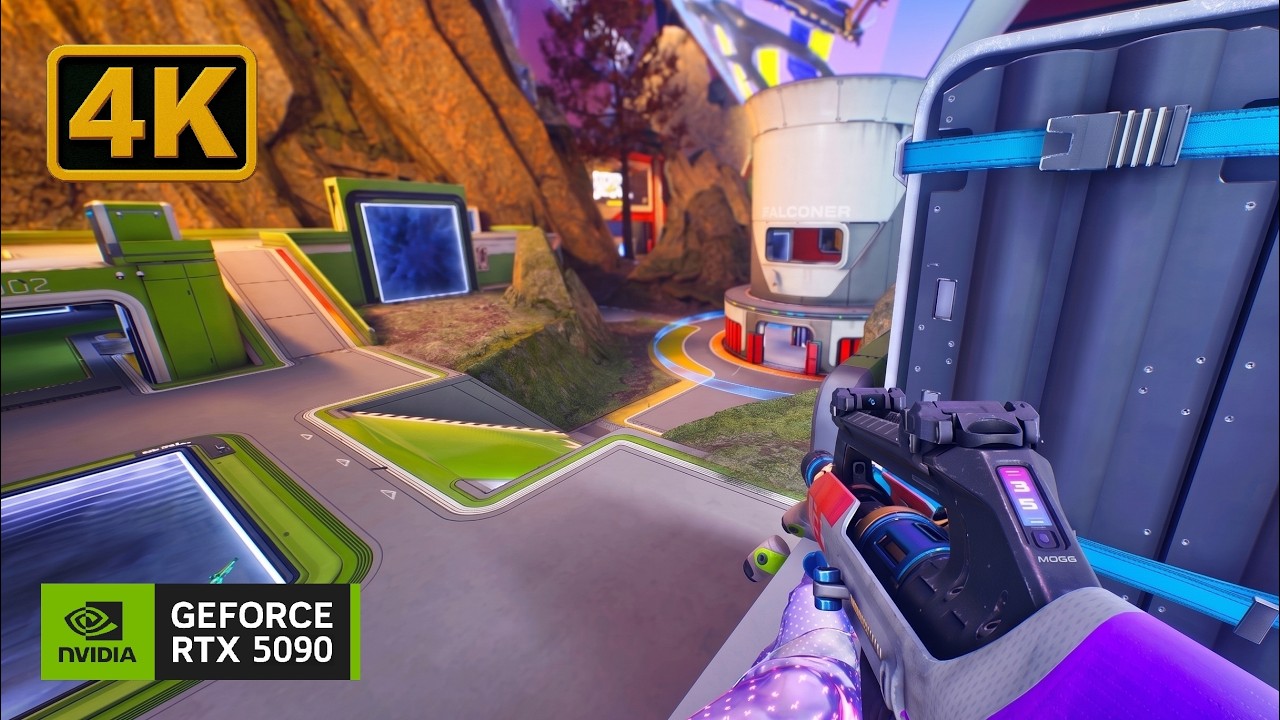 Геймплей Splitgate 2 4K &mdash; НОВЫЙ режим Onslaught для 24 игроков!