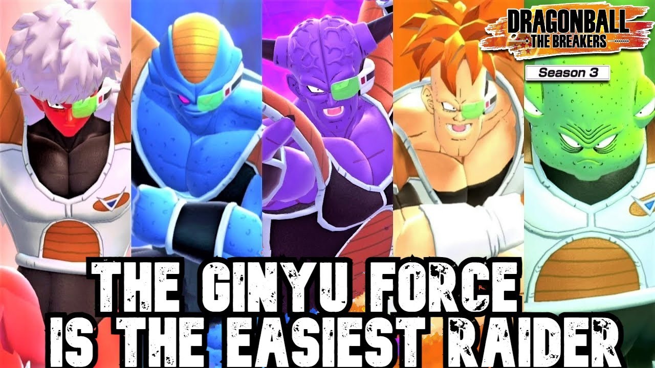 The Ginyu Force in Dragon Ball The Breakers is EASY