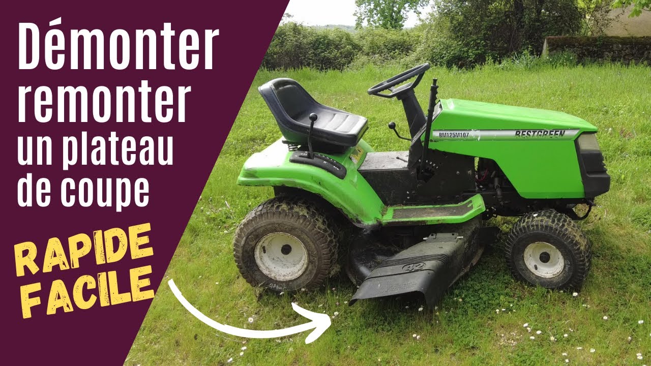 Comment DEMONTER et REMONTER un plateau de coupe expliqué en 6 min - HS1