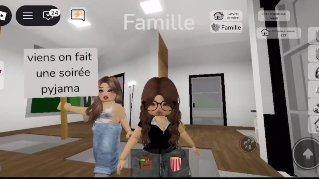 Je voulais adopter des enfants mais j'ai rencontré une amie Brookhaven RP #roblox  #brookhave
