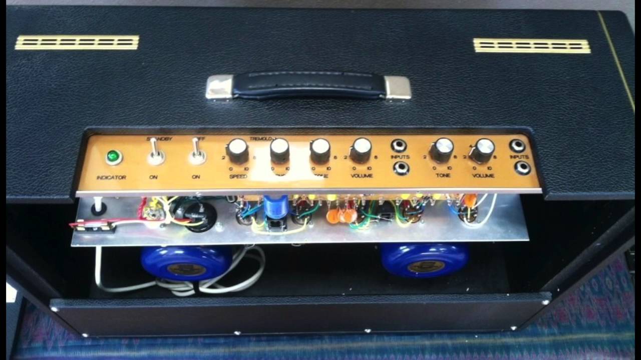 BLOCKHEAD FIRSTBORN 18w demo with Hamer Echotone