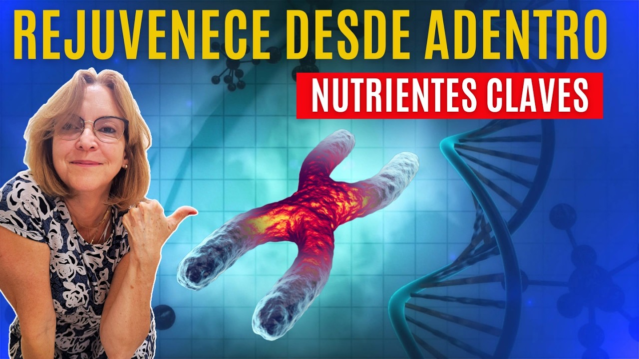 ENVEJECIMIENTO Celular: ALIMENTOS que alargan tus tel&oacute;meros (y tu VIDA)
