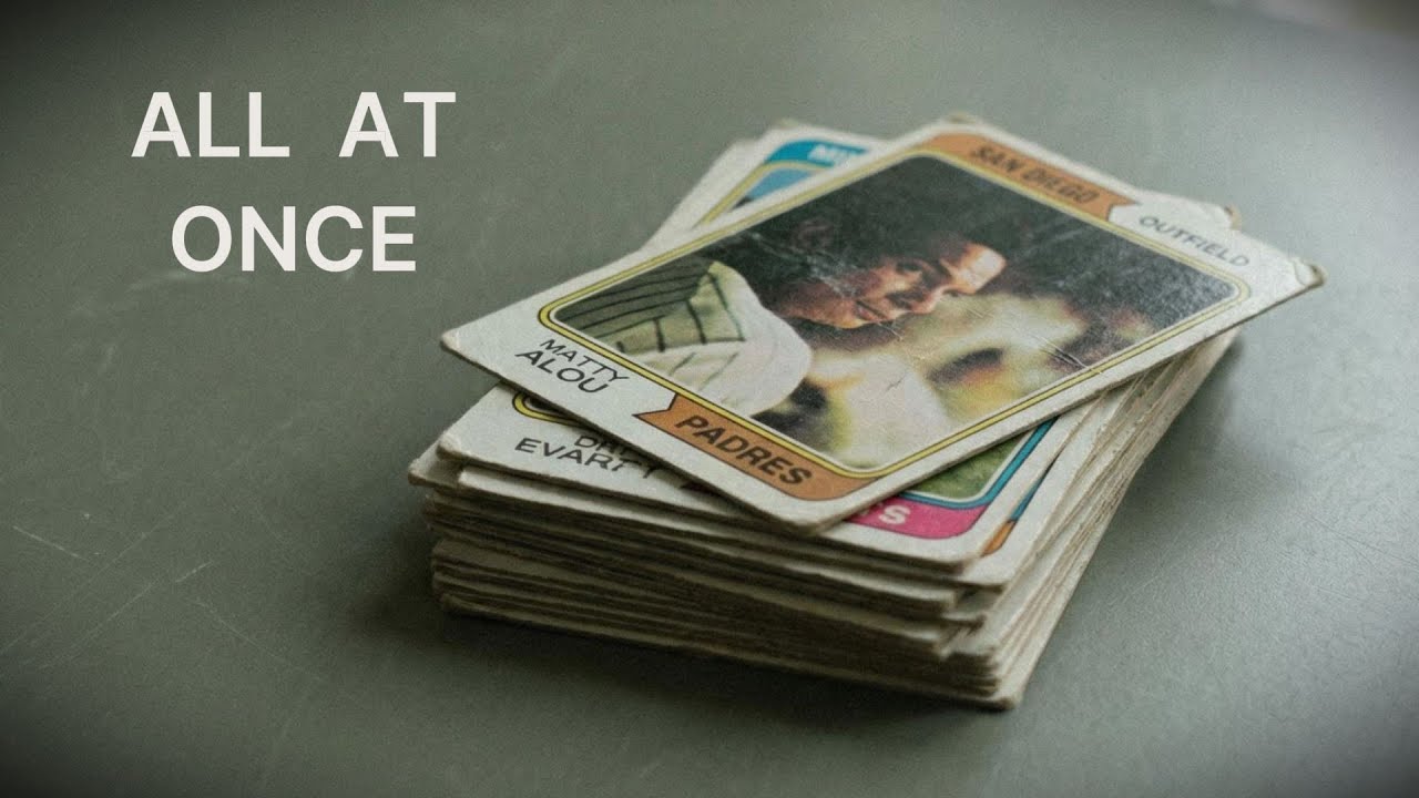 1974 TOPPS Put Baseball Cards In Order