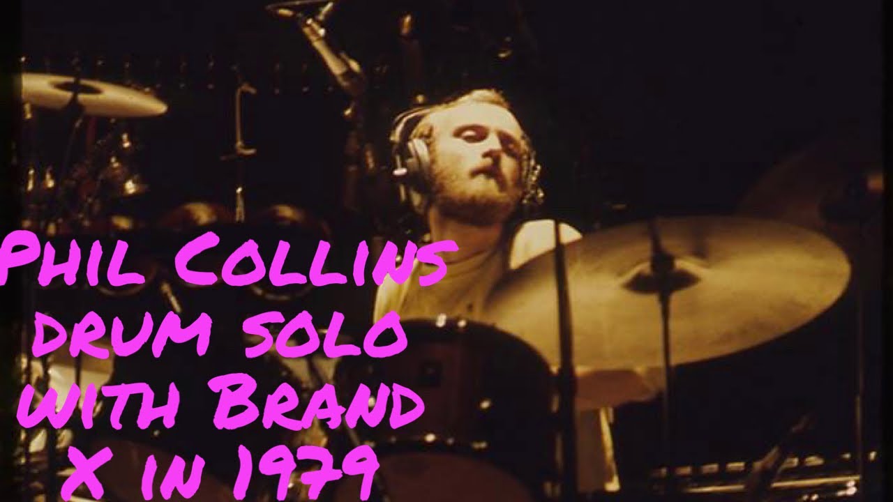 Phil Collins drum solo from 1979 with Brand X