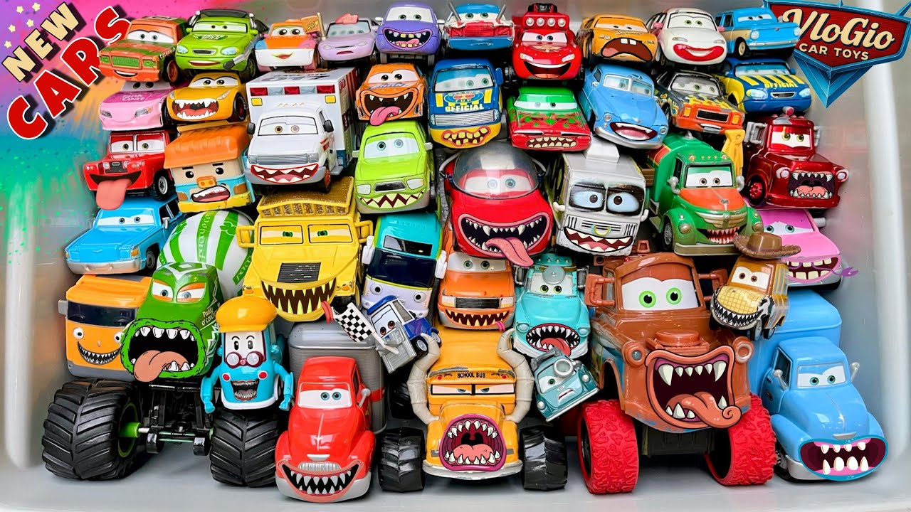 Disney Pixar Cars Unboxing Review | Lightning McQueen, Tow Mater, Doc Hudson, Sally Carrera, Cruz