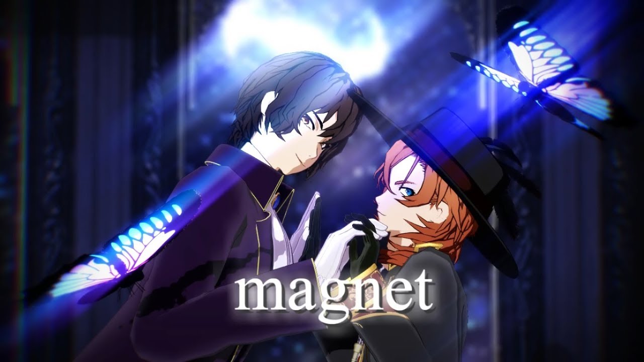 【MMD文スト】magnet／双黒