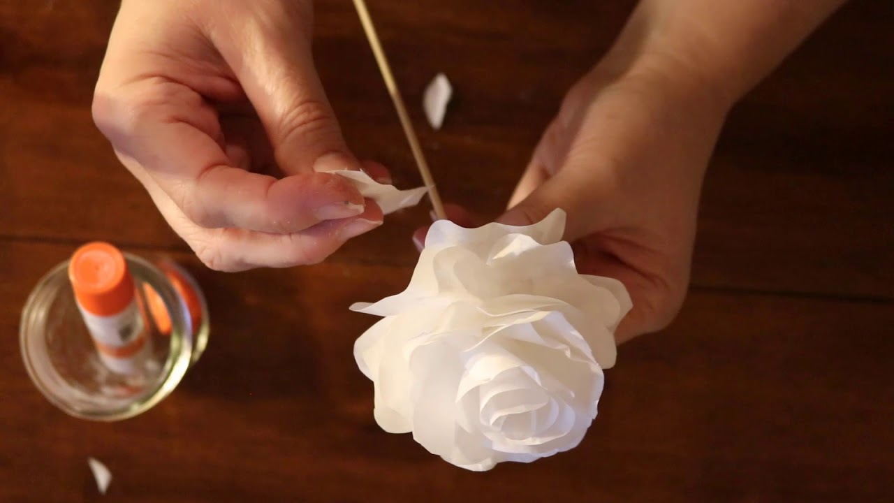 Coffe Filter Rose
