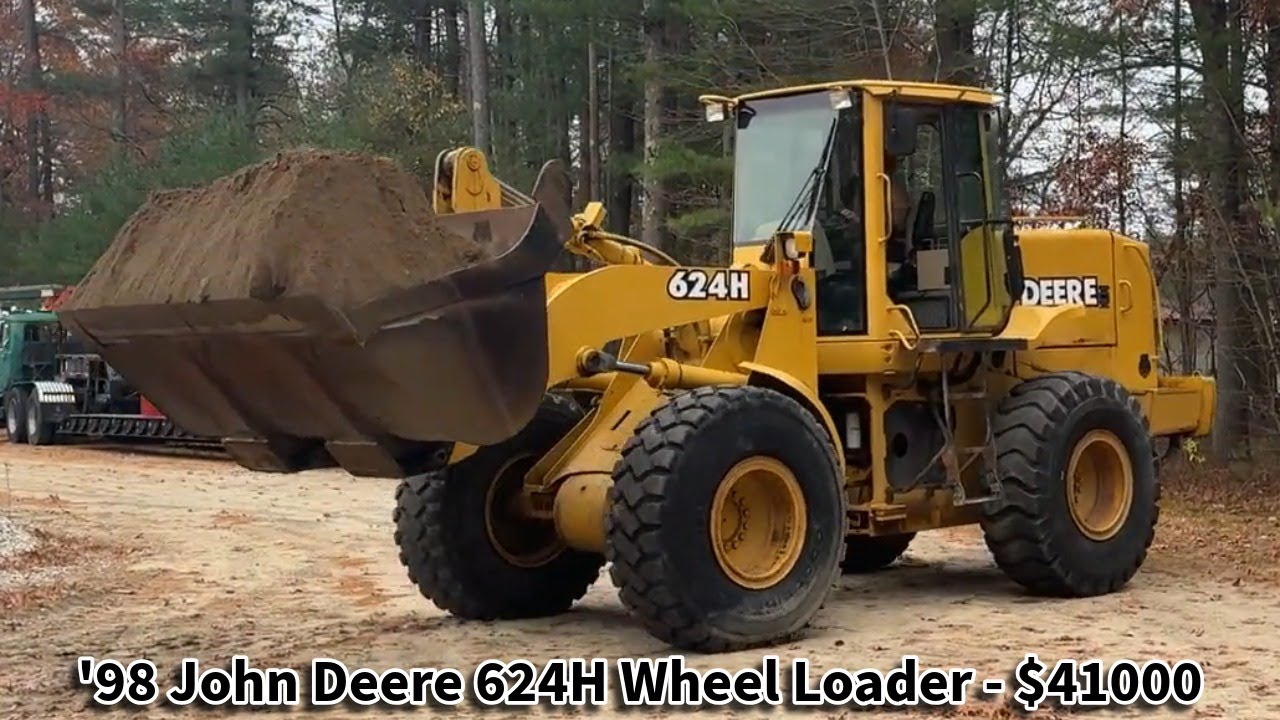 1998 John Deere 624H Wheel Loder For Sale $41000 at Jaw Sales in Hollis, NH 