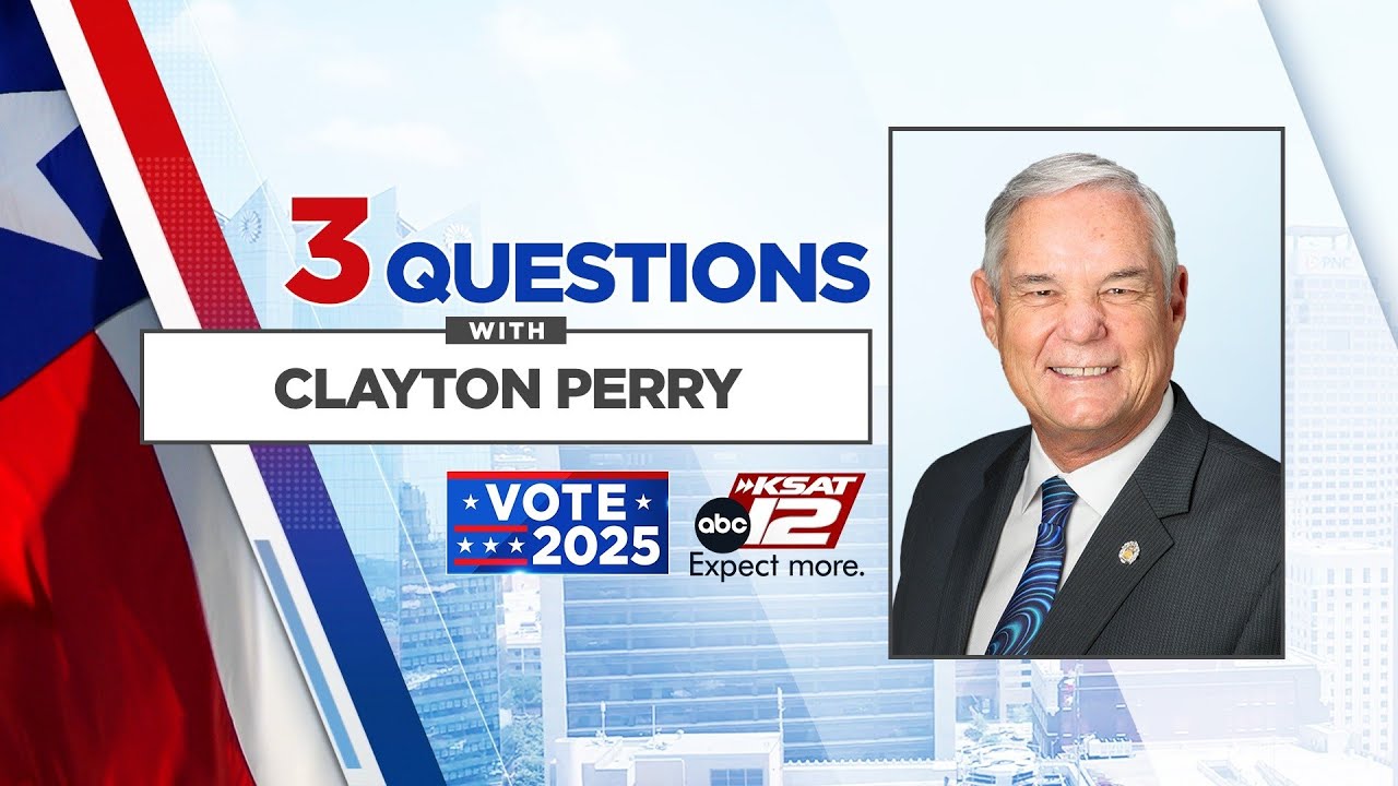 San Antonio mayor’s race: 3 questions with Clayton Perry