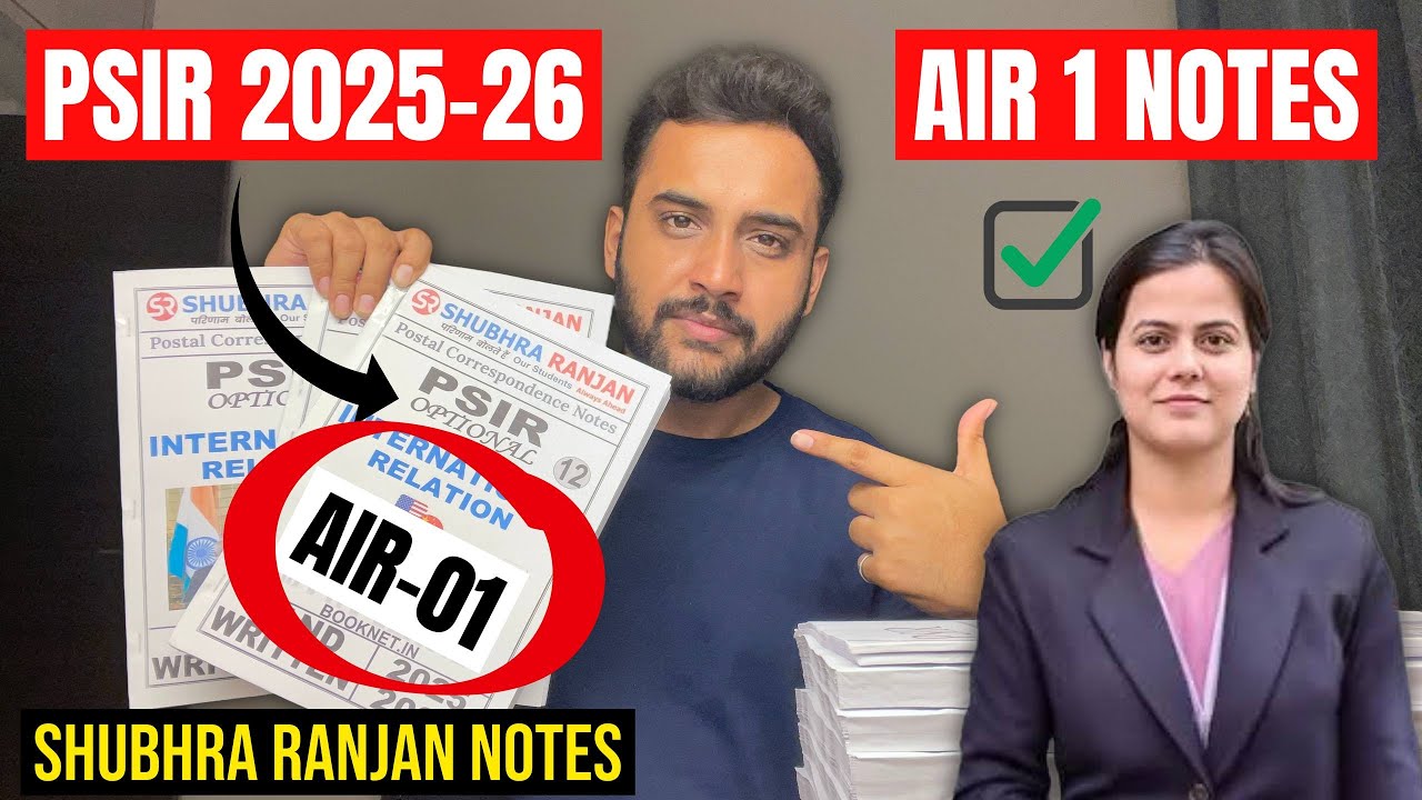 Best Books Fo PSIR Optional UPSC 2026 