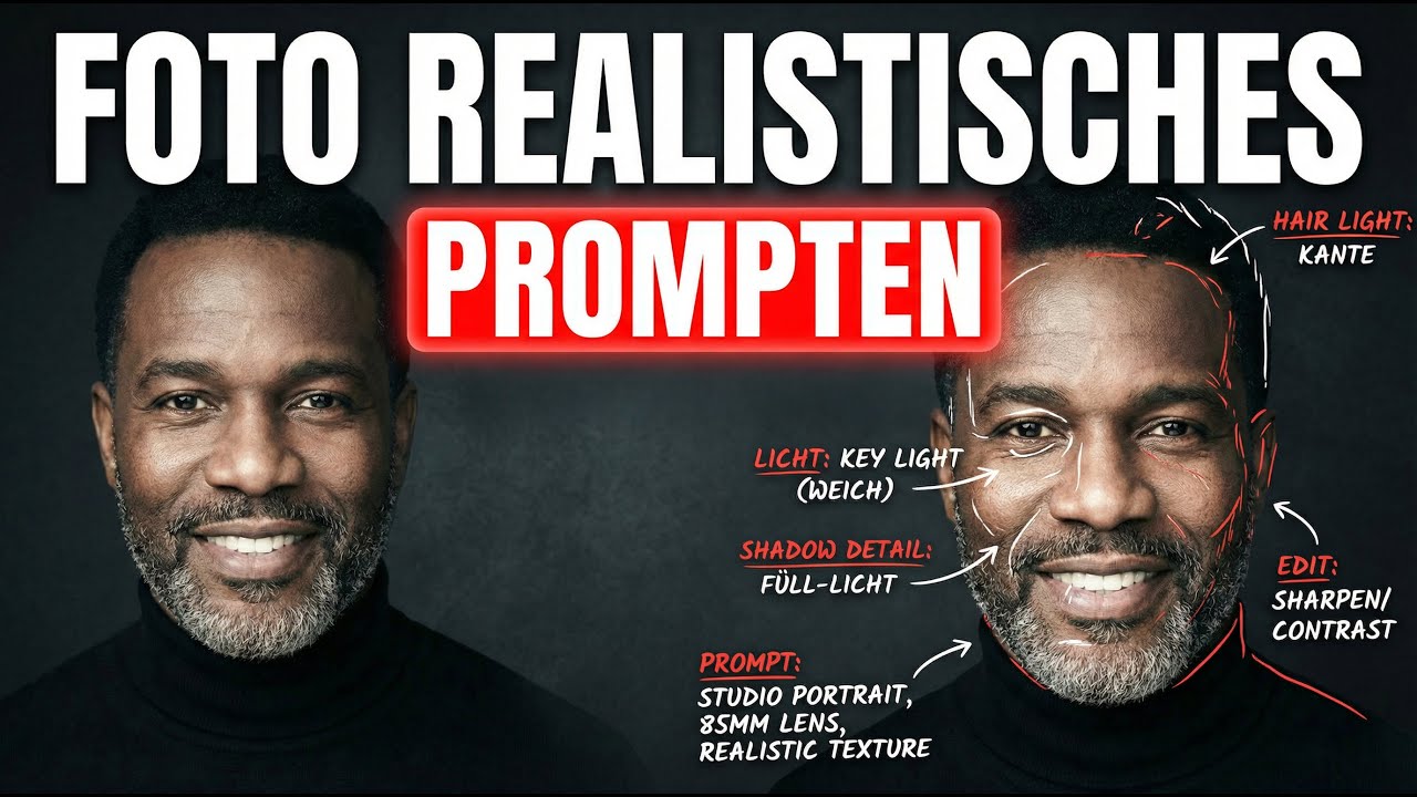 Fotorealistisches Prompten (als Fotograf)