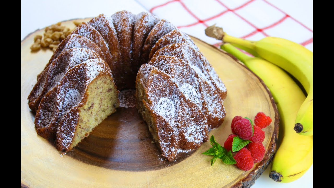 Bolo de Banana Simples